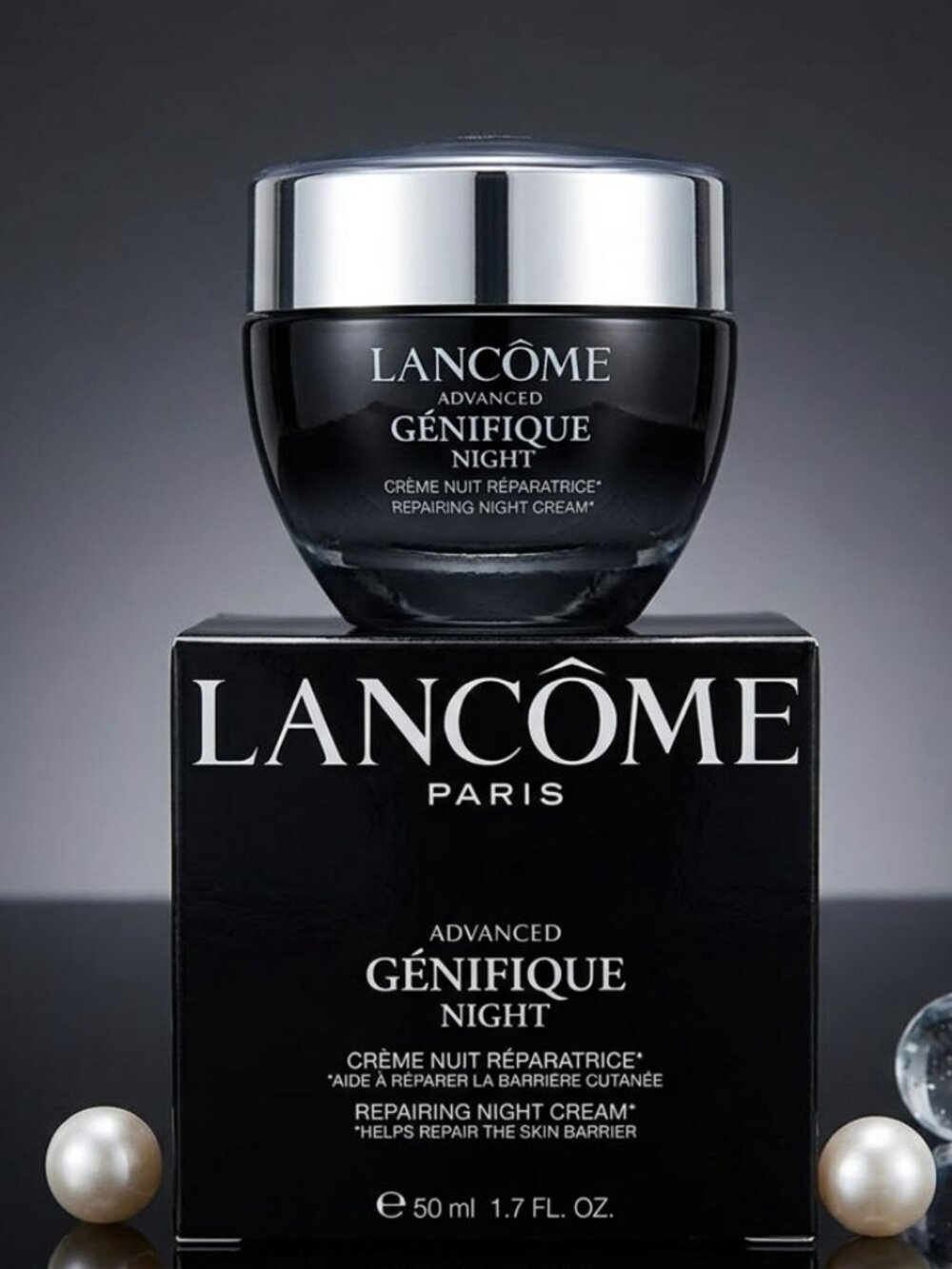 Lancome Advanced Genifique Repairing Night Cream 1.69 oz NIB